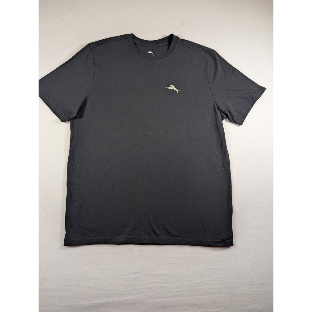 Tommy Bahama Rum Pa Pum Pum Black Mens Graphic Cotton T-Shirt Size Small NWT